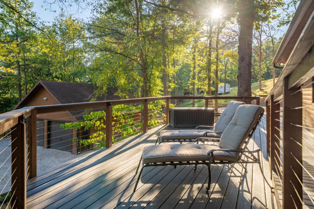 Luxury Rock Creek Cabin W Deck By Lake Hamilton هوت سبرنغز المظهر الخارجي الصورة
