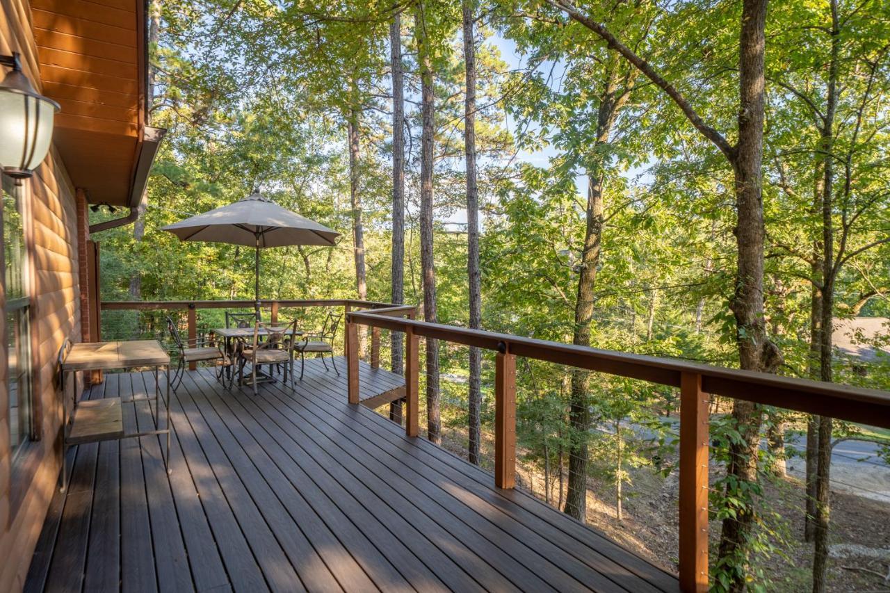 Luxury Rock Creek Cabin W Deck By Lake Hamilton هوت سبرنغز المظهر الخارجي الصورة