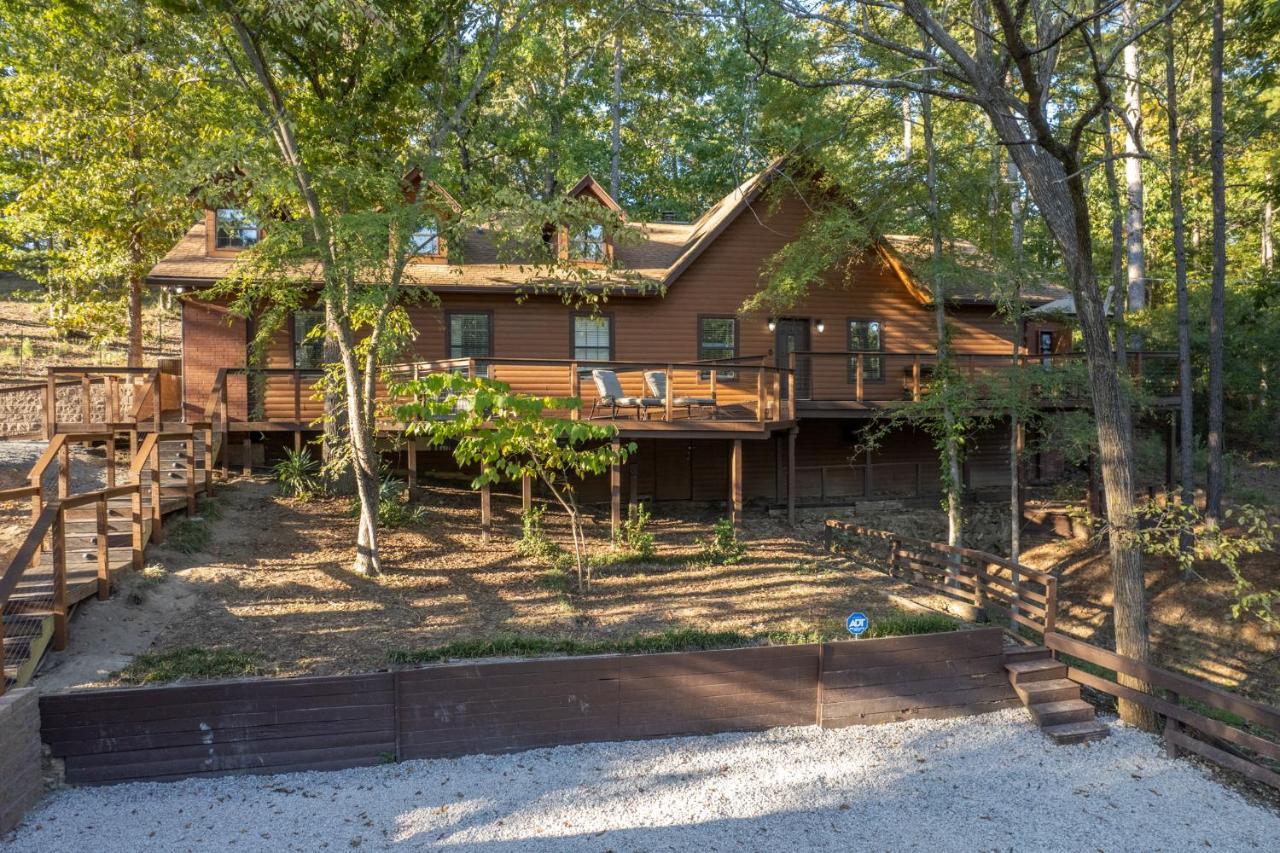 Luxury Rock Creek Cabin W Deck By Lake Hamilton هوت سبرنغز المظهر الخارجي الصورة