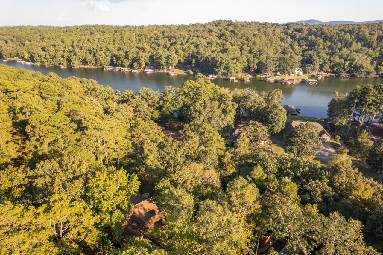 Luxury Rock Creek Cabin W Deck By Lake Hamilton هوت سبرنغز المظهر الخارجي الصورة