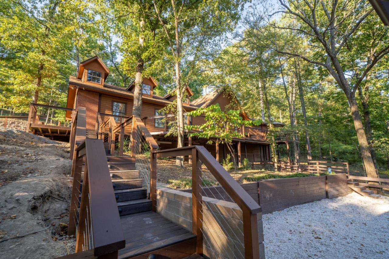Luxury Rock Creek Cabin W Deck By Lake Hamilton هوت سبرنغز المظهر الخارجي الصورة